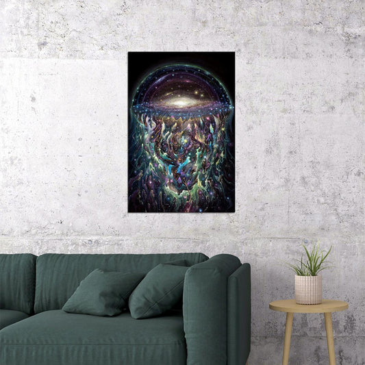 Psychedelic Poster Wall Art Print Home Wall Decor - xonomax