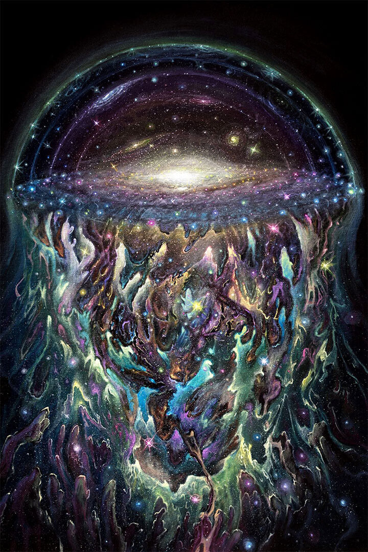 Psychedelic Poster Wall Art Print Home Wall Decor - xonomax