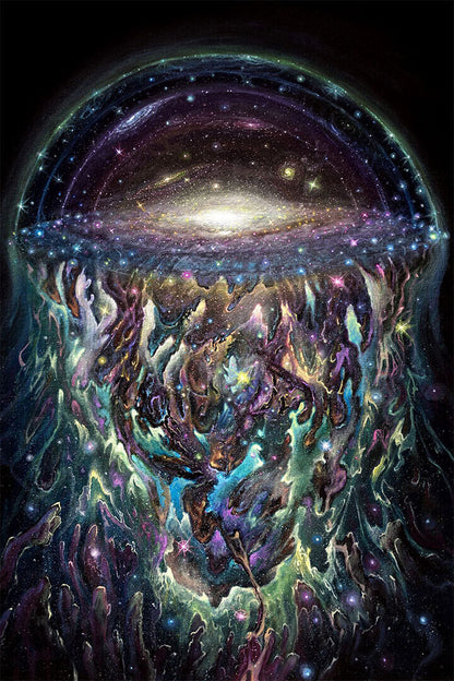 Psychedelic Poster Wall Art Print Home Wall Decor - xonomax
