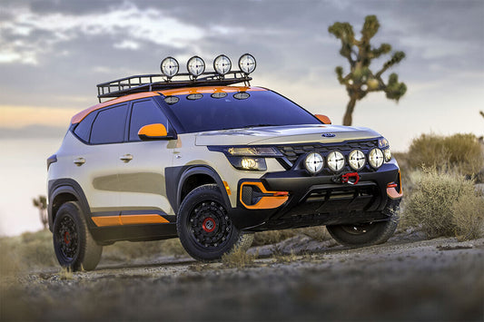 Kia Seltos X-line Trail Attack Concept Poster Wall Art Print Home Wall Decor - xonomax