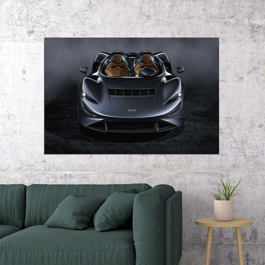Mclaren Elva Luxury Sport Car 2-seats Poster Wall Art Print Home Wall Decor - xonomax