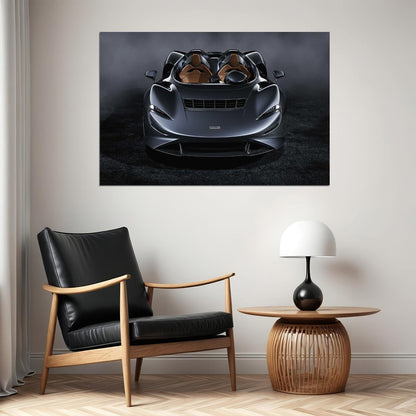 Mclaren Elva Luxury Sport Car 2-seats Poster Wall Art Print Home Wall Decor - xonomax