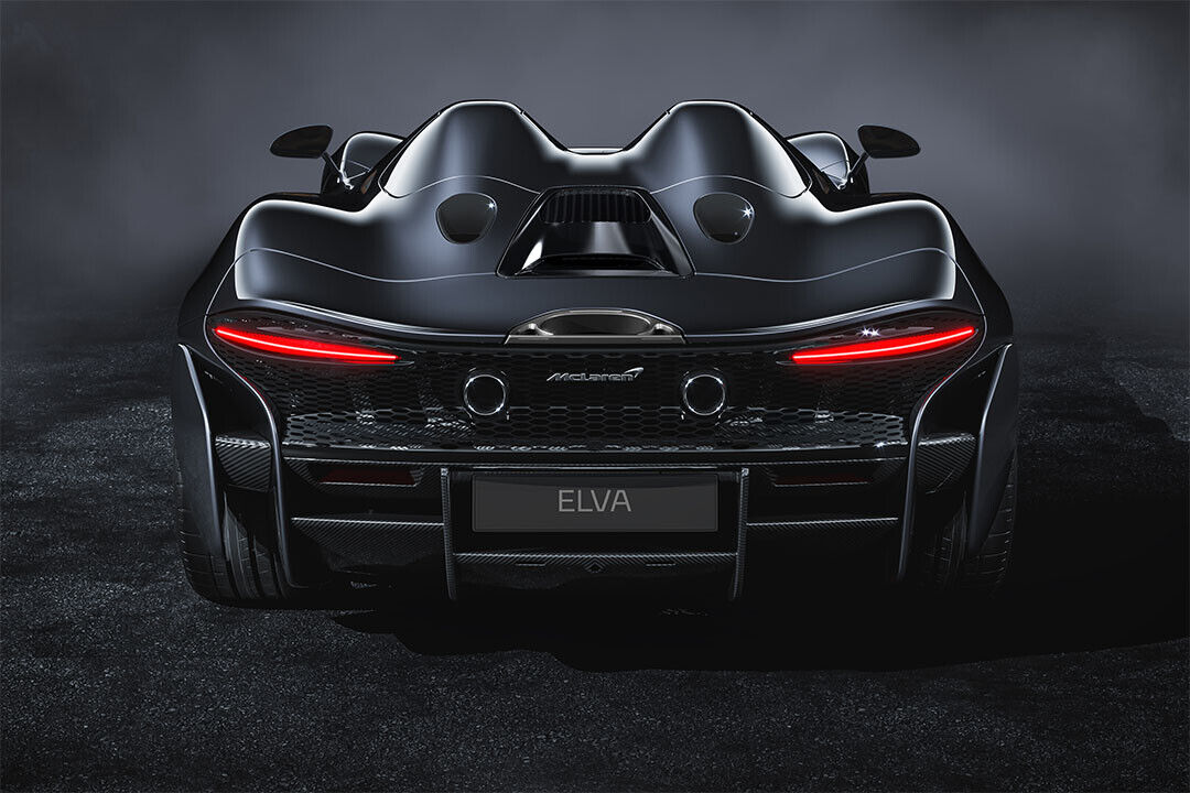 Mclaren Elva Black High Performance Poster Wall Art Print Home Wall Decor - xonomax