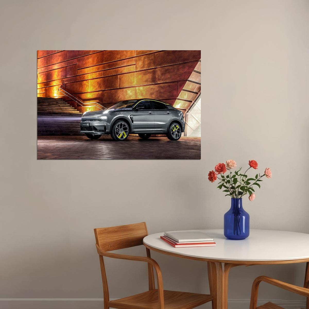 Lynk & Co 05 Power Crossover Suv Poster Wall Art Print Home Wall Decor - xonomax