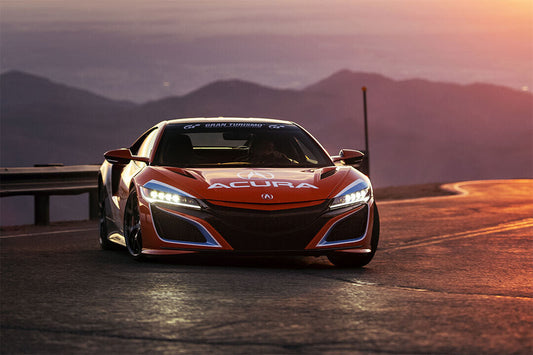 Acura Nsx Pikes Peak Pace Car Poster Wall Art Print Home Wall Decor - xonomax