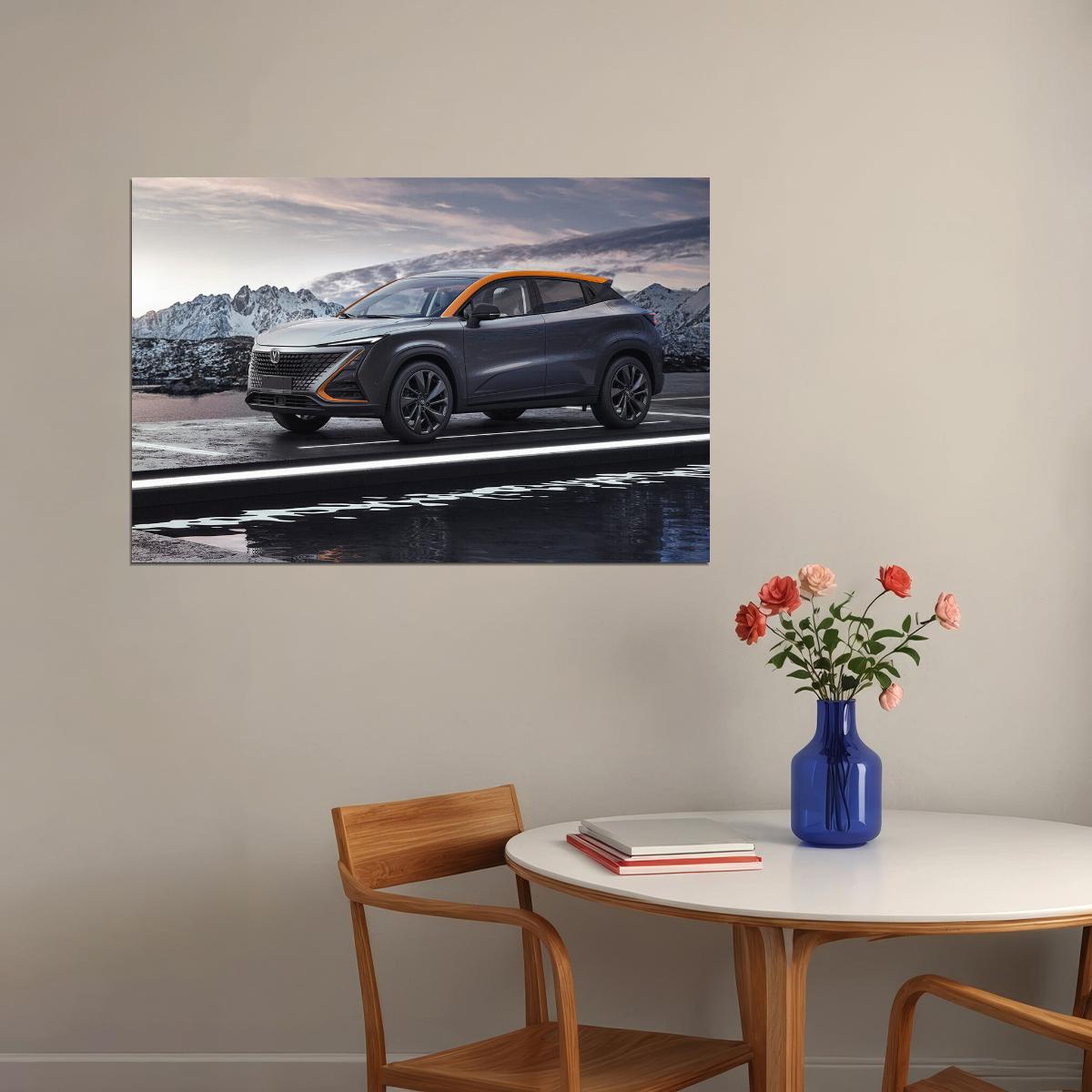 Changan Uni-t Intelligent Car Environment Poster Wall Art Print Home Wall Decor - xonomax