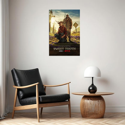 Sweet Tooth Movie Action Adventure Drama Poster Wall Art Print Home Wall Decor