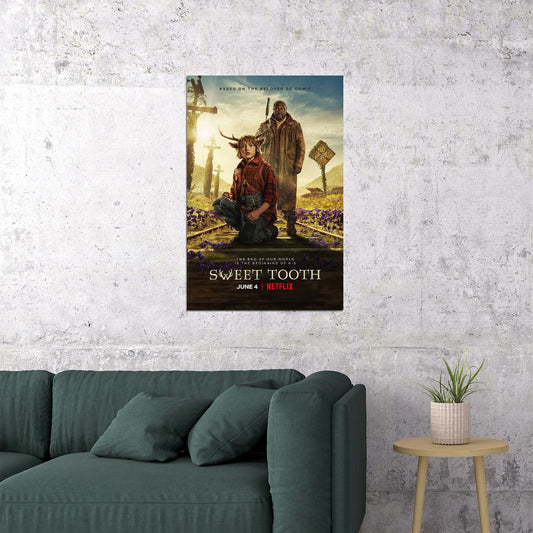 Sweet Tooth Movie Action Adventure Drama Poster Wall Art Print Home Wall Decor
