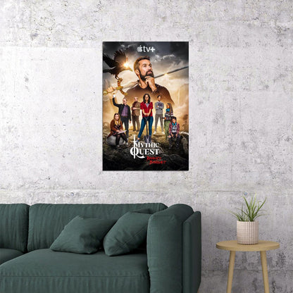 Mythic Quest Movie Comedi Adventure Poster Wall Art Print Home Wall Decor