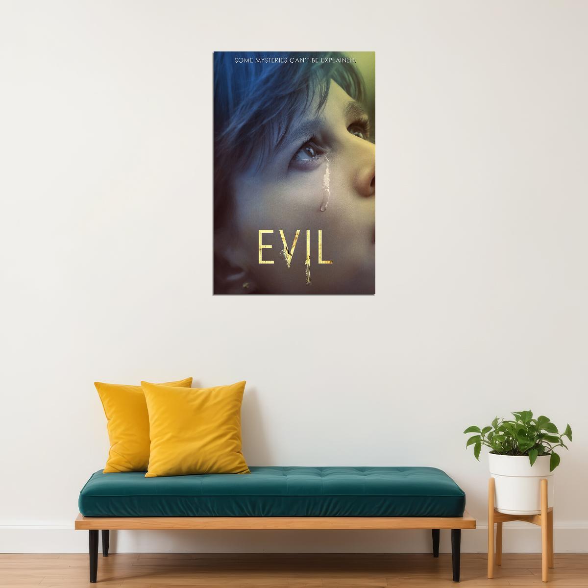 Evil Movie Crime Thriller Drama Poster Wall Art Print Home Wall Decor