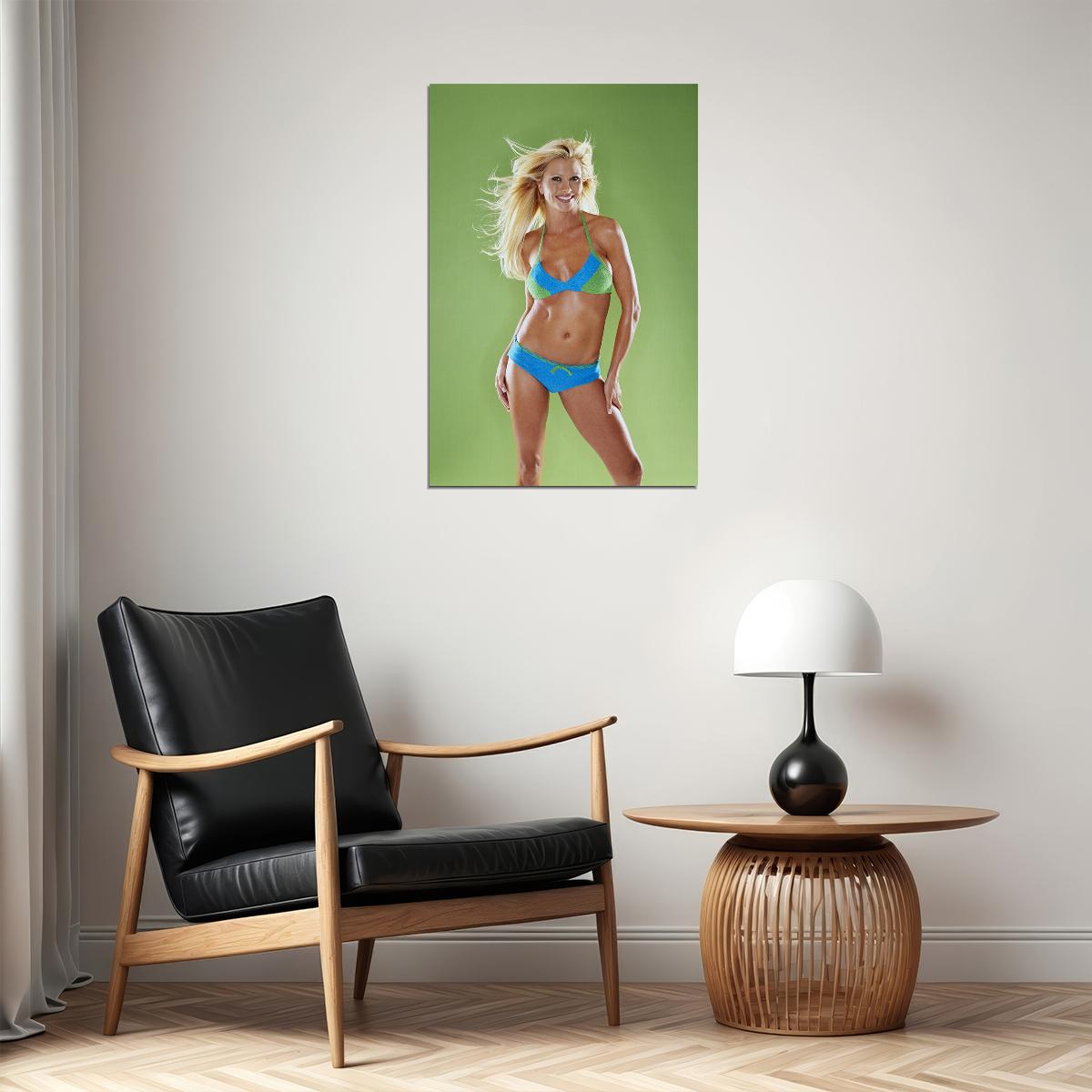 Lisa Dergan Sexy Female Model Media Personality Poster Wall Art Print Home Wall Decor - xonomax