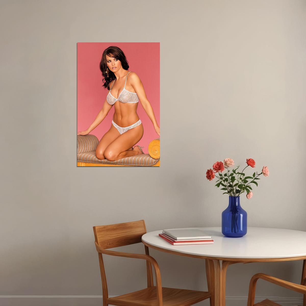 Karen Mcdougal Sexy Female Model Artist Poster Wall Art Print Home Wall Decor - xonomax