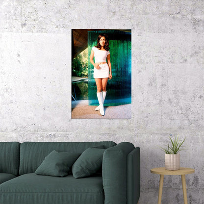 Young Jennifer Lopez Singer American Actor Poster Wall Art Print Home Wall Decor - xonomax