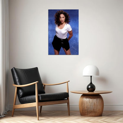 Young Jennifer Lopez American Actor Singer Poster Wall Art Print Home Wall Decor - xonomax