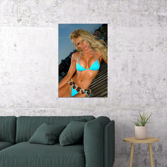 Nikki Ziering Sexy Female Model Beautiful Actor Poster Wall Art Print Home Wall Decor - xonomax