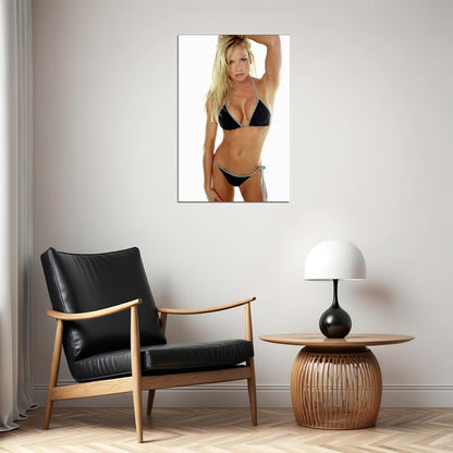 Nikki Ziering Sexy Female Model Blonde Model Poster Wall Art Print Home Wall Decor - xonomax