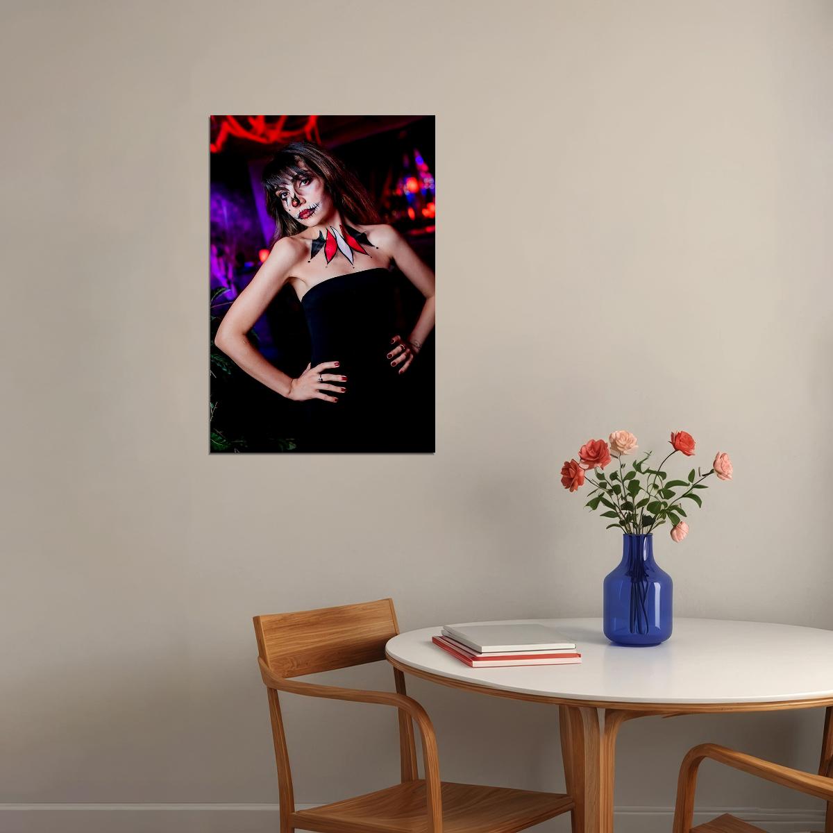 Club Paradise Sexy Female Model Make Up Poster Wall Art Print Home Wall Decor - xonomax