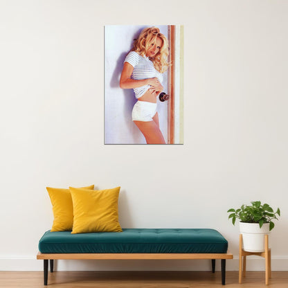 Pamela Pam Anderson Sexy Model Producer Actress Poster Wall Art Print Home Wall Decor - xonomax