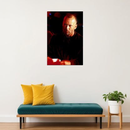 Pulp Fiction The Boxer Movie Actor Bruce Willis Poster Wall Art Print Home Wall Decor