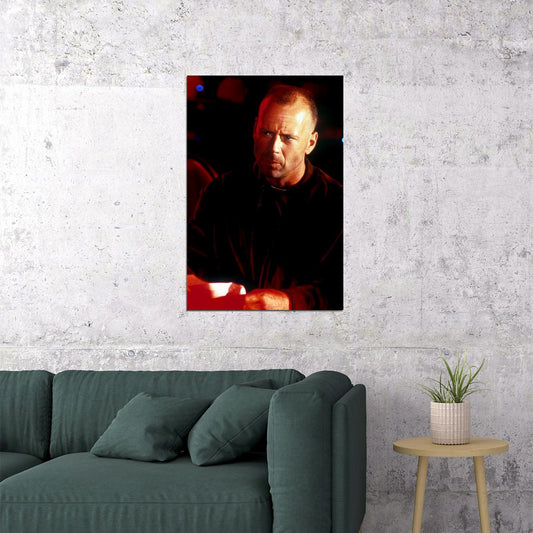 Pulp Fiction The Boxer Movie Actor Bruce Willis Poster Wall Art Print Home Wall Decor