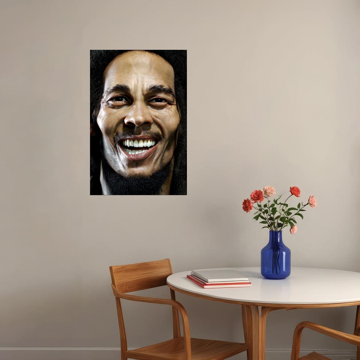 Bob Marley Songs Of Freedom Jamaican Rock Poster Wall Art Print Home Wall Decor - xonomax