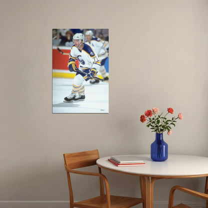 Hockey Pierre Turgeon Buffalo Photo Poster Wall Art Print Home Wall Decor - xonomax