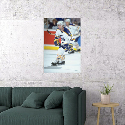 Hockey Pierre Turgeon Buffalo Photo Poster Wall Art Print Home Wall Decor - xonomax