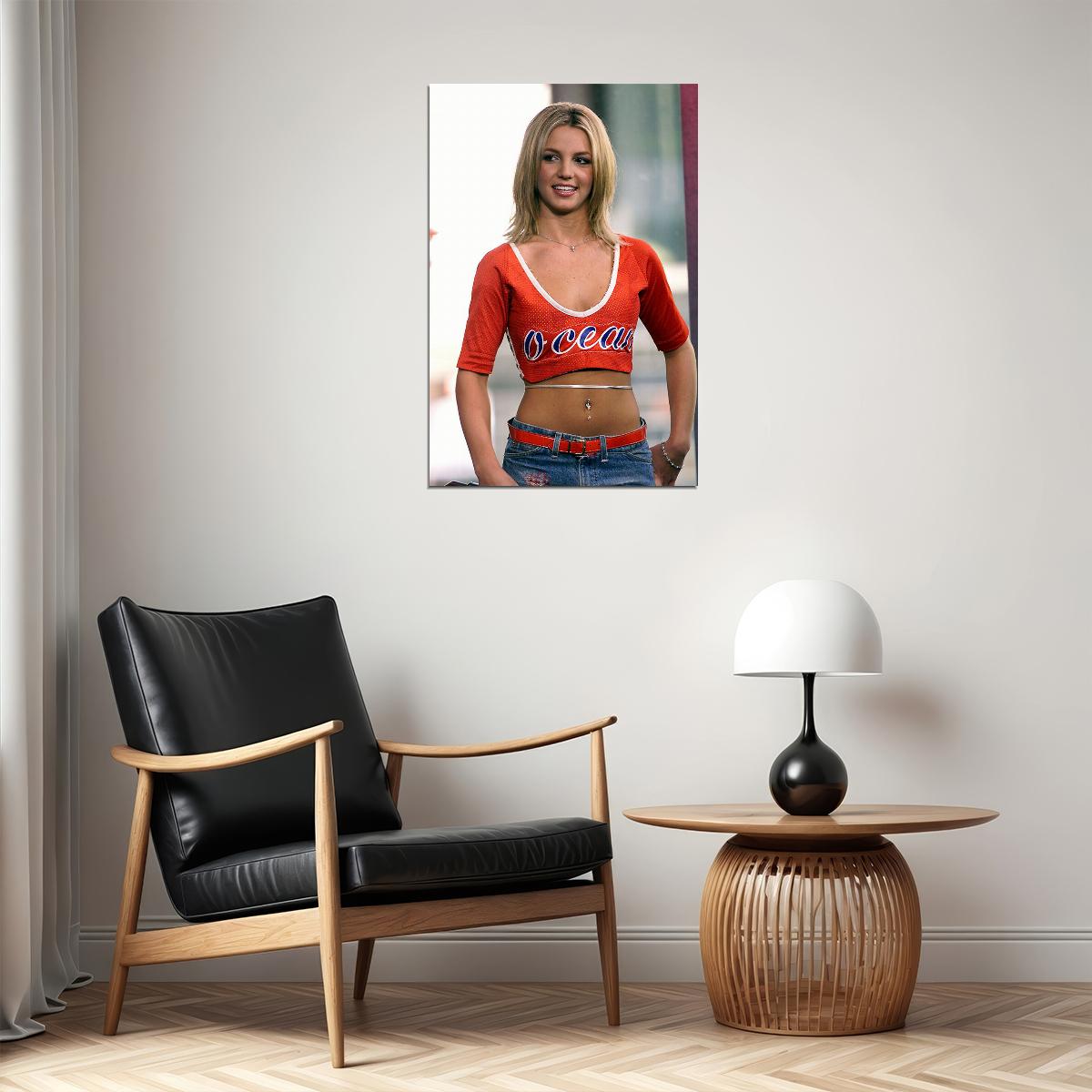 Young Britney Spears Artist Actor Producer Dancer Poster Wall Art Print Home Wall Decor - xonomax