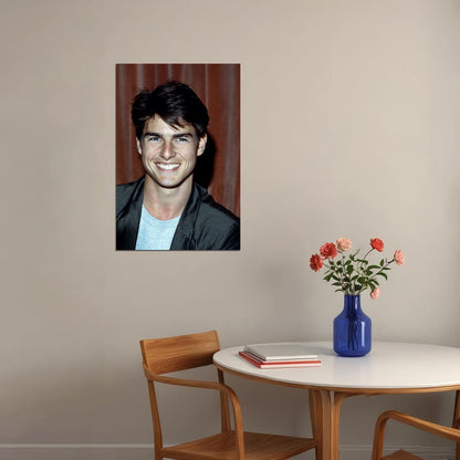 Tom Cruise Young Award Winning Actor Artist Poster Wall Art Print Home Wall Decor - xonomax