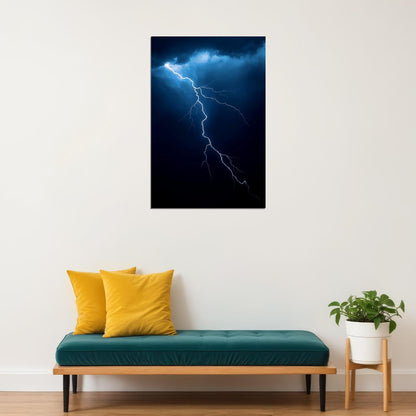 Lightning Natura Events Photo Poster Wall Art Print Home Wall Decor - xonomax