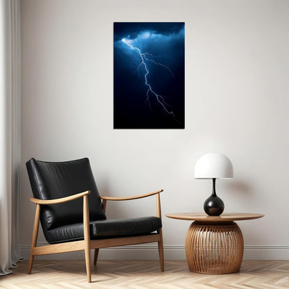 Lightning Natura Events Photo Poster Wall Art Print Home Wall Decor - xonomax