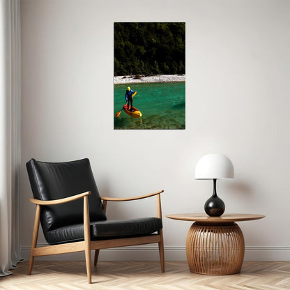 Kayaking Sports Go Watercraft Sea Poster Wall Art Print Home Wall Decor - xonomax