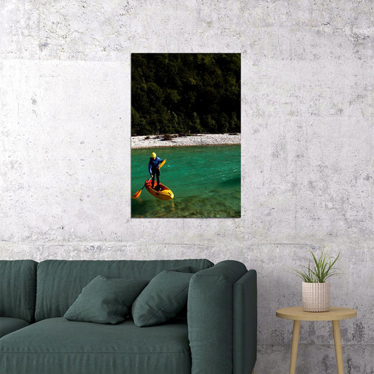 Kayaking Sports Go Watercraft Sea Poster Wall Art Print Home Wall Decor - xonomax