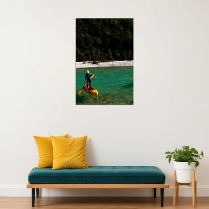 Kayaking Sports Go Watercraft Sea Poster Wall Art Print Home Wall Decor - xonomax