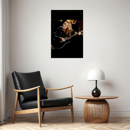 Melissa Etheridge Black Leather Activist Artist Poster Wall Art Print Home Wall Decor - xonomax