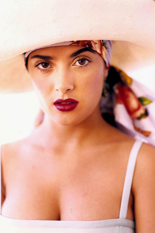 Actress Salma Hayek Low Cut Dress Picture Poster Wall Art Print Home Wall Decor - xonomax