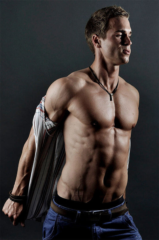 Student Body Sexy Male Model Picture Poster Wall Art Print Home Wall Decor - xonomax