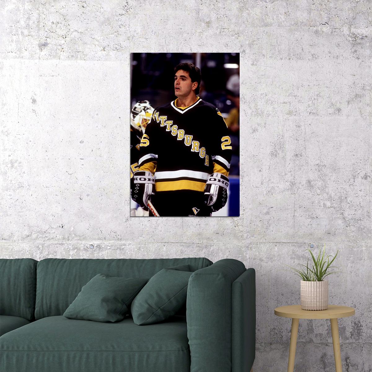 Hockey Kevin Stevens Pittsburgh Poster Wall Art Print Home Wall Decor - xonomax