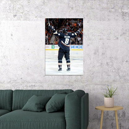 Hockey Temmu Selanne Winnipeg 1993 Poster Wall Art Print Home Wall Decor - xonomax