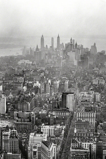 New York Cityscape 1931 Photo Landscape Poster Wall Art Print Home Wall Decor - xonomax