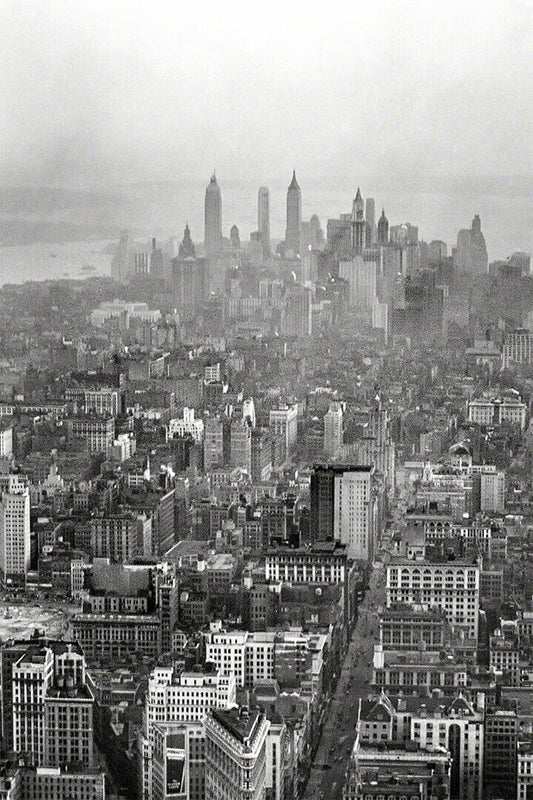 New York Cityscape 1931 Photo Landscape Poster Wall Art Print Home Wall Decor - xonomax