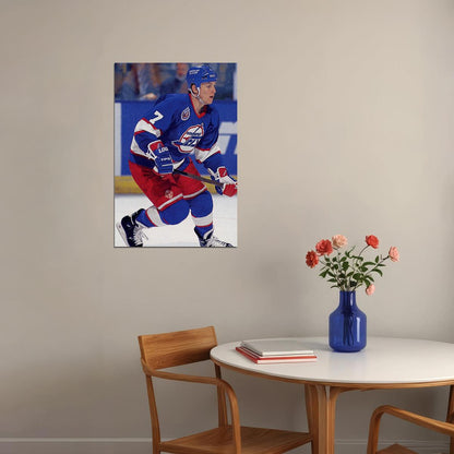 Keith Tkachuk Winnipeg Sports Ice Hockey Poster Wall Art Print Home Wall Decor - xonomax