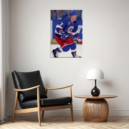 Keith Tkachuk Winnipeg Sports Ice Hockey Poster Wall Art Print Home Wall Decor - xonomax