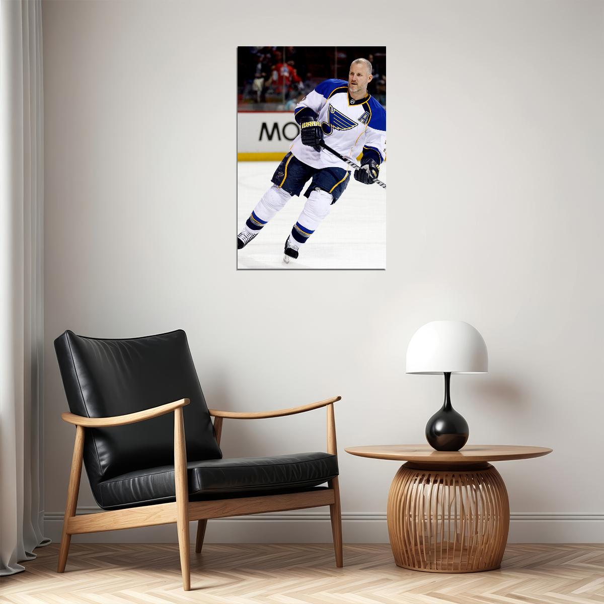 Keith Tkachuk Winnipeg Ice Hockey Sports Poster Wall Art Print Home Wall Decor - xonomax