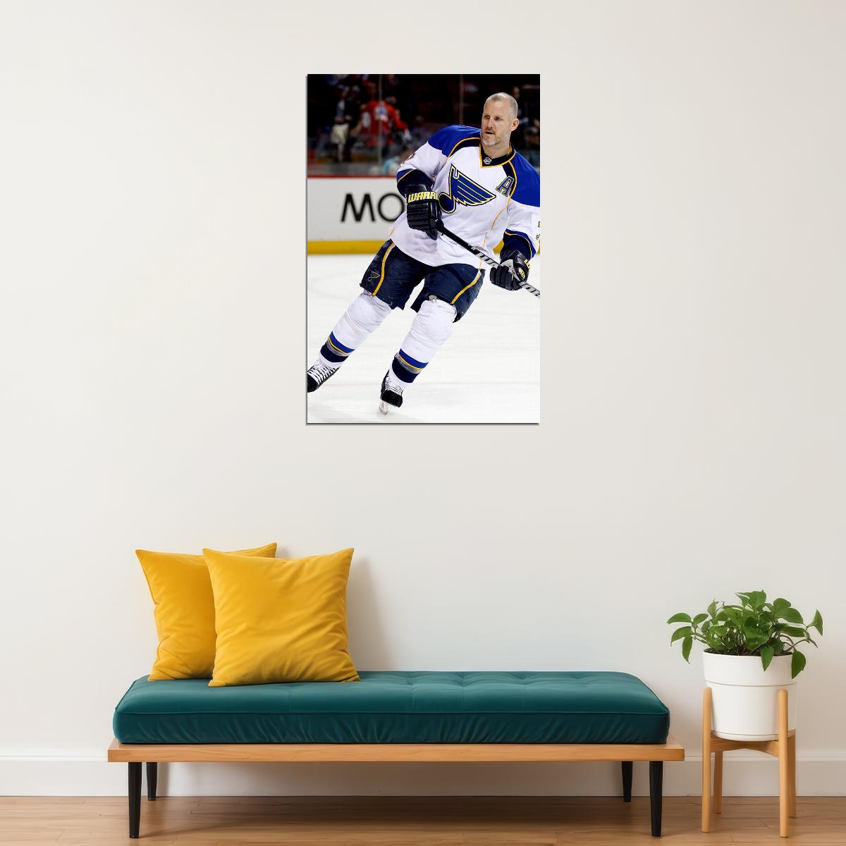 Keith Tkachuk Winnipeg Ice Hockey Sports Poster Wall Art Print Home Wall Decor - xonomax