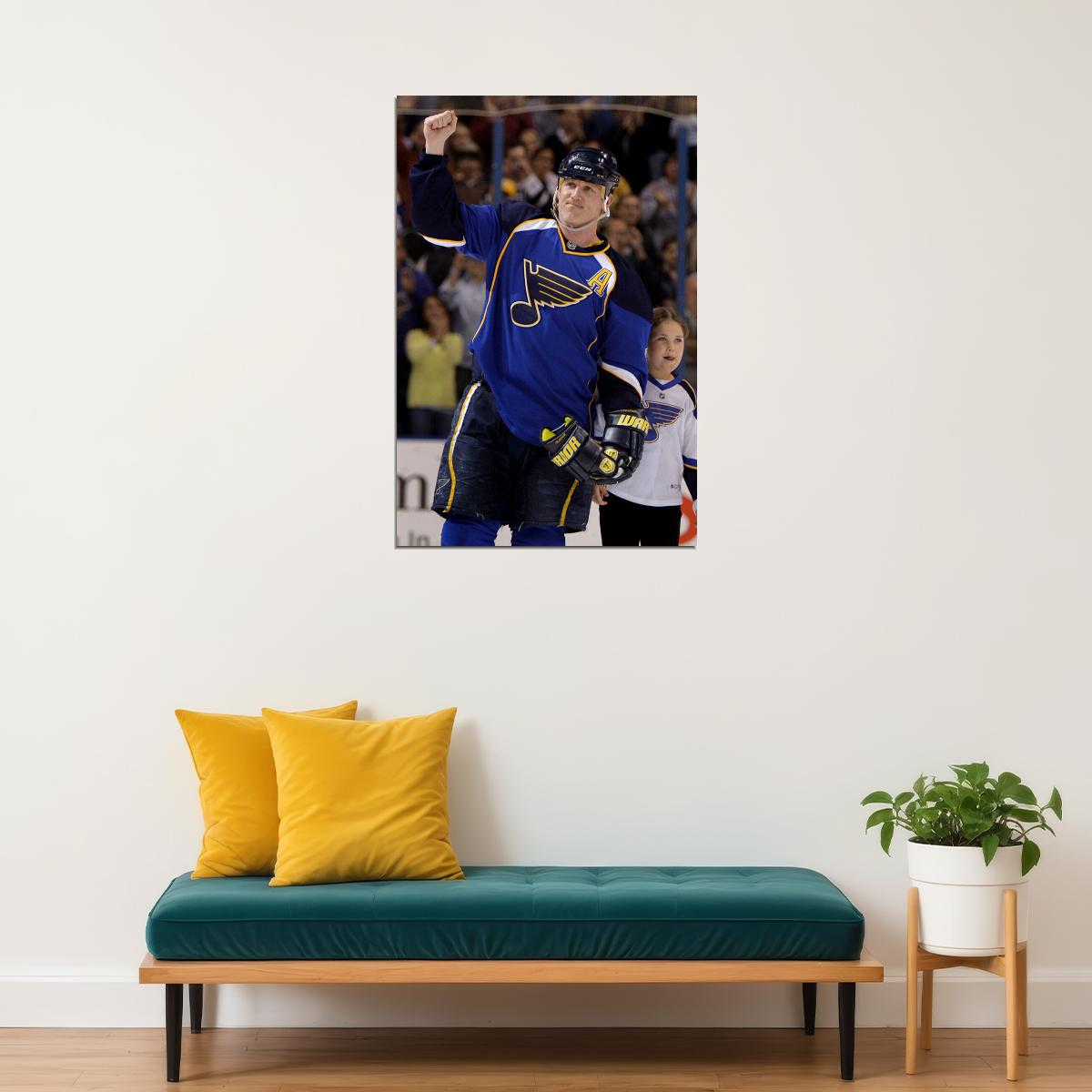 Keith Tkachuk Winnipeg Ice Hockey Poster Wall Art Print Home Wall Decor - xonomax