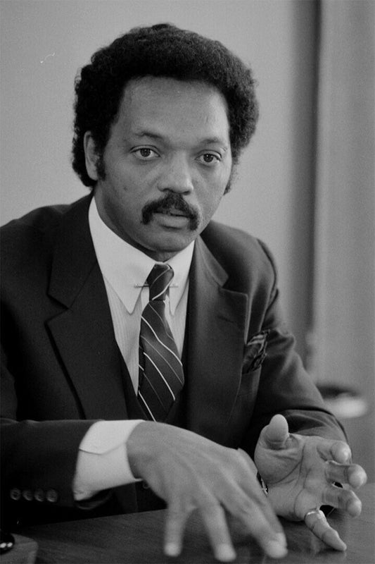 Famous People Jesse Jackson Activist Vintage Poster Wall Art Print Home Wall Decor - xonomax