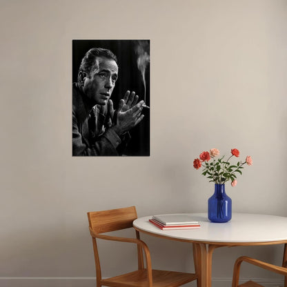Humphrey Bogart Individualist American Artist Poster Wall Art Print Home Wall Decor - xonomax