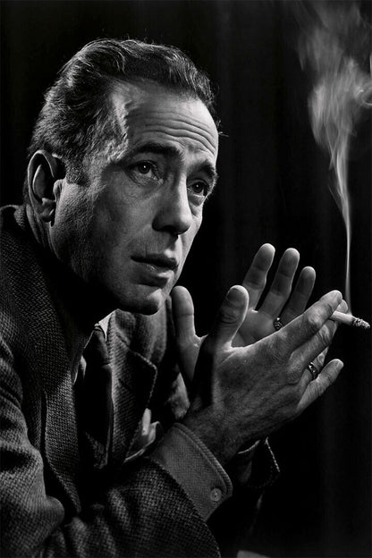 Humphrey Bogart Individualist American Artist Poster Wall Art Print Home Wall Decor - xonomax