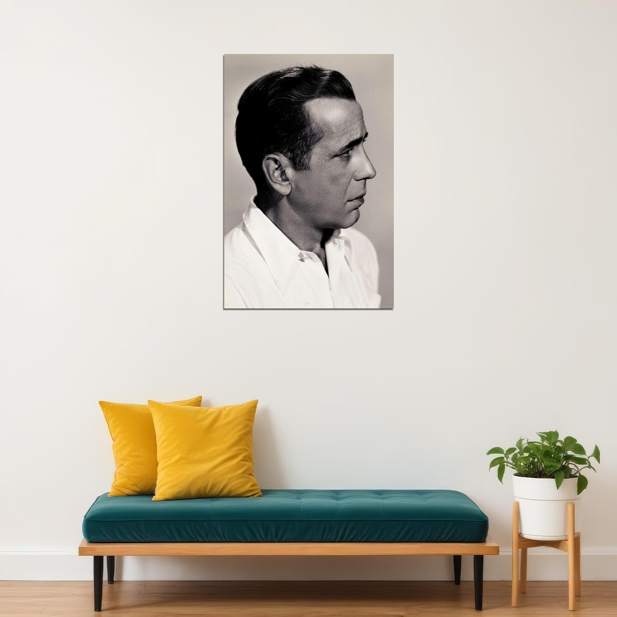 Humphrey Bogart Artist American Actress Poster Wall Art Print Home Wall Decor - xonomax